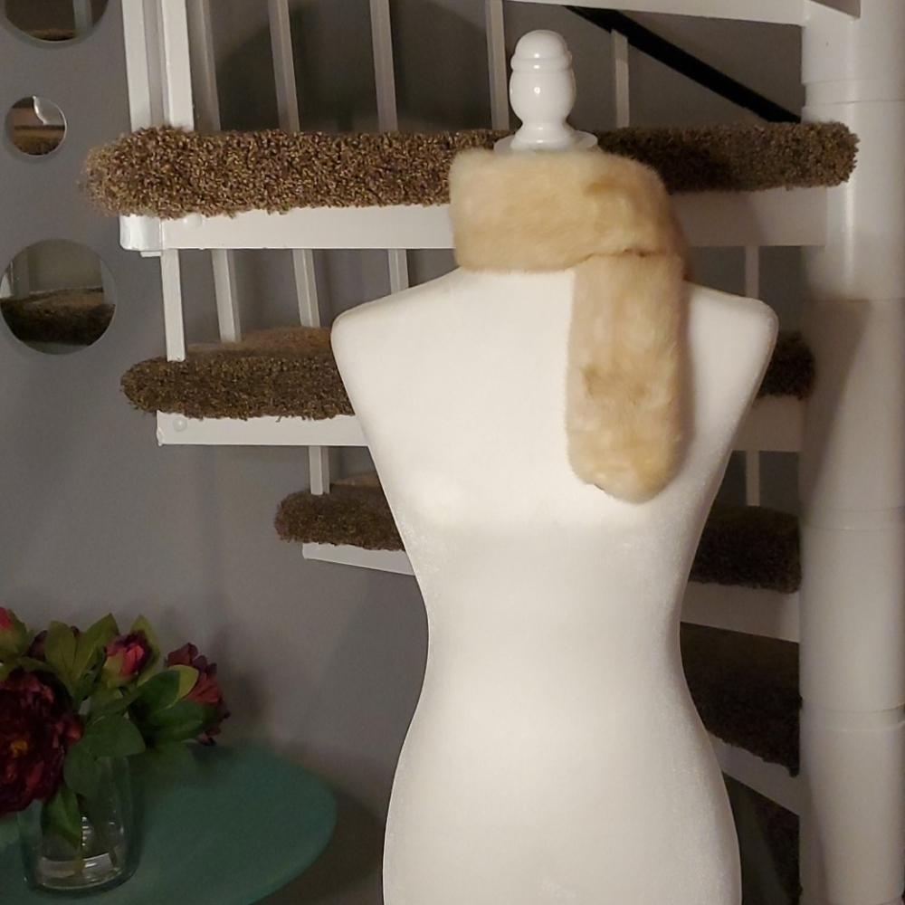 🤎HP x 2🤎 Vintage Mink Collar - Picture 3 of 8
